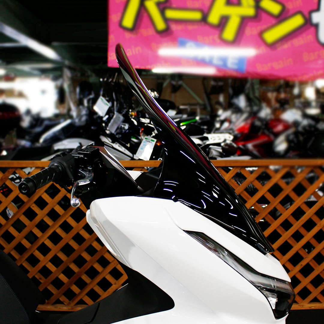 Amazon | TWR製 2025年式 PCX用 JK05 KF47 ウインドロングスクリーン